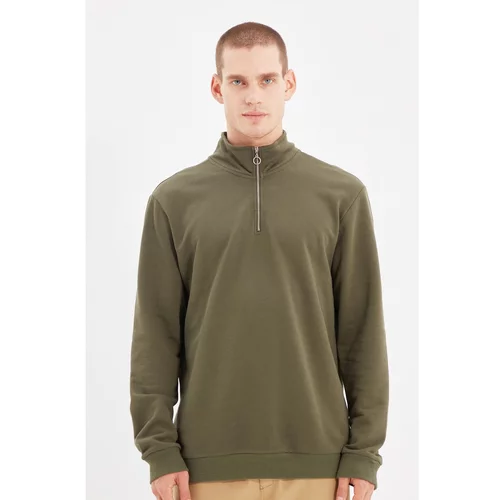 Trendyol Men's sweatshirt Zipper