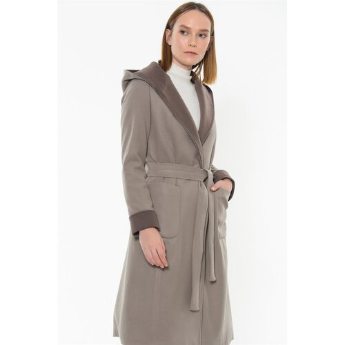 Dewberry Z6422 WOMEN's PALTO-BEJ Cene