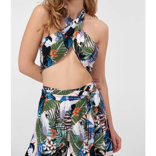 Trendyol Women&amp;#039;s Top Multicolored Crop Slike