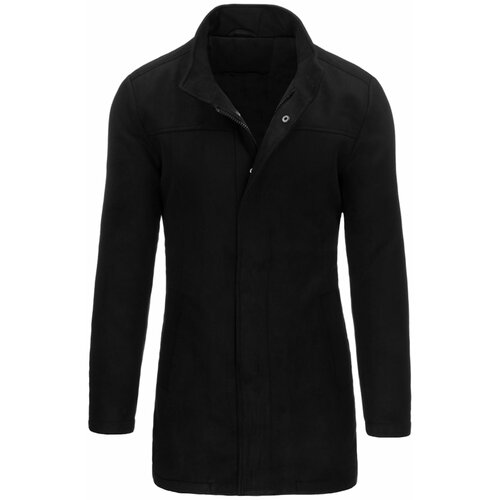 DStreet Men's black coat CX0436 Cene