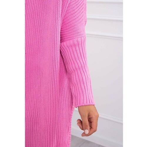 Kesi Sweater with batwing sleeve light pink Cene