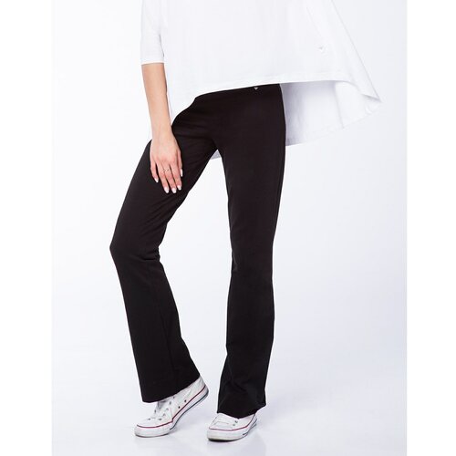 Look Made With Love Ženske hlače 320 Grace crne | bijela Slike