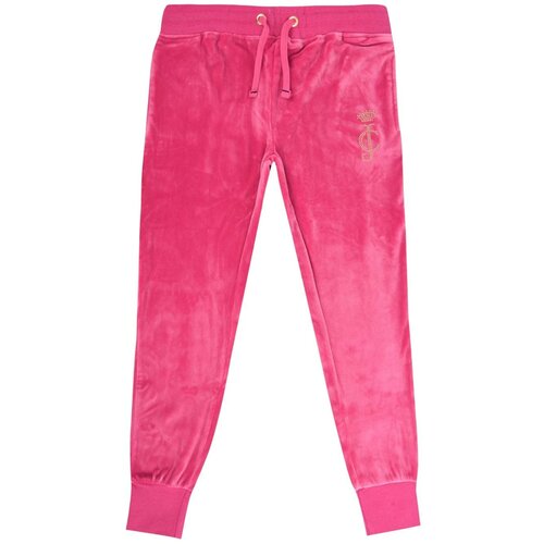 Juicy Couture Trenerka za devojčice Velour ružičasta Slike