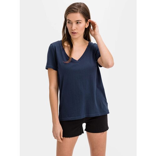 GAP T-Shirt Organic Vintage V-neck - Women Cene