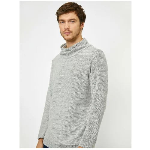 Koton Men's Patterned Sweater