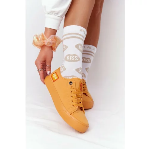 Kesi Women's Sneakers BIG STAR HH274134 Yellow