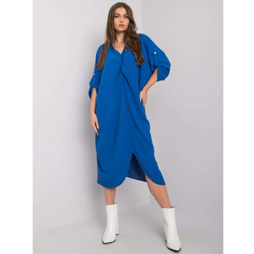 Fashion Hunters Dark blue oversize dress Slike