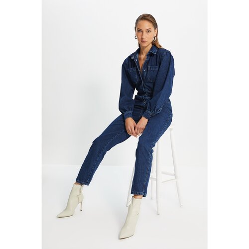 Trendyol Ženski kombinezon Denim Slike