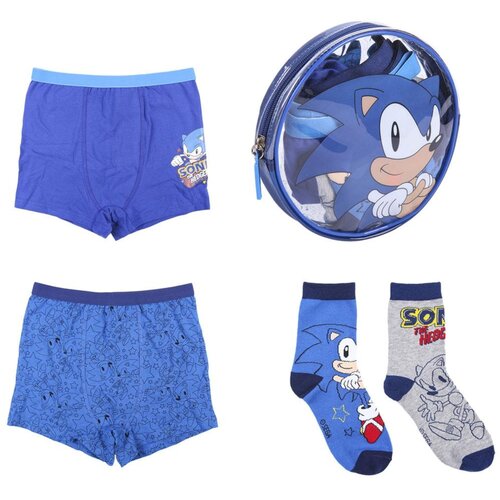 Sonic BOXER AND SOCKS PACK 4 PIECES SONIC Slike