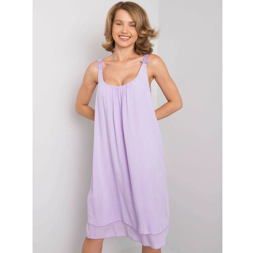 Fashionhunters OH BELLA Light purple casual dress Cene