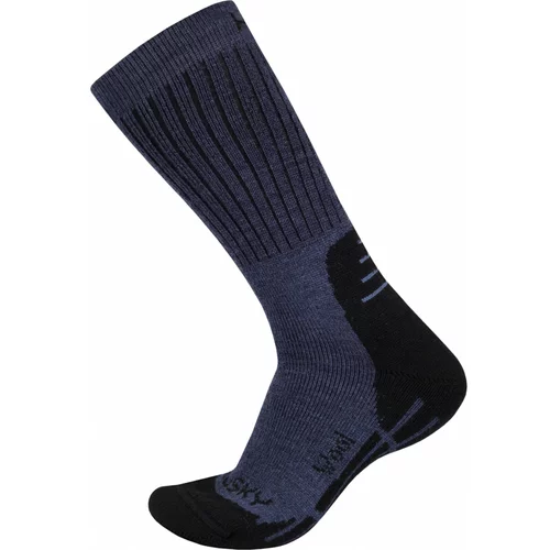 Husky All Wool blue socks