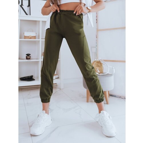 DStreet STIVEL women&amp;#039;s sweatpants light gray UY0918 Slike