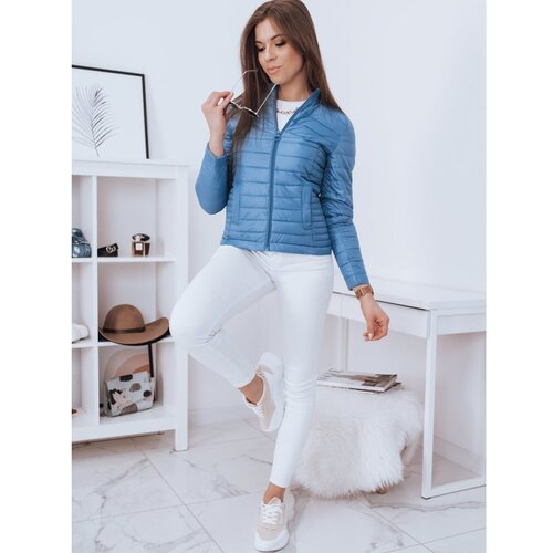 DStreet Women&amp;#039;s quilted jacket CHLLOE blue TY1852 Slike
