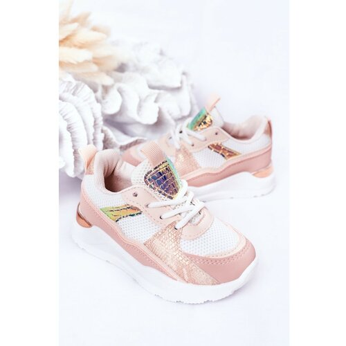 Kesi Children's Sport Shoes Sneakers Pink Game Time Slike