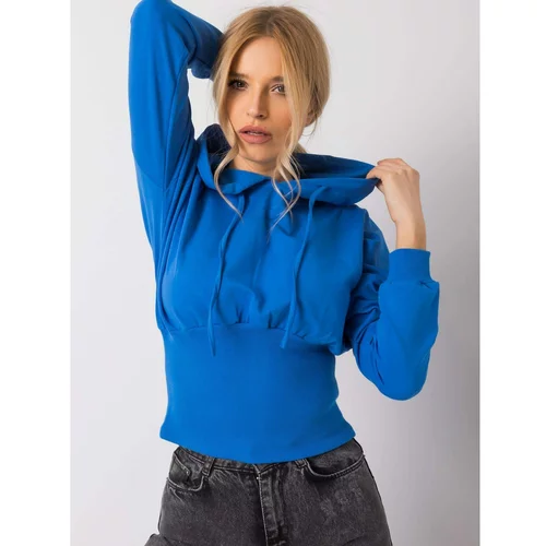 Fashion Hunters Dark blue sweatshirt from Leilani RUE PARIS