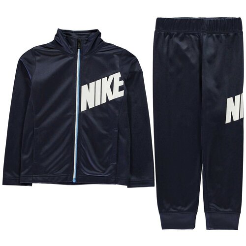 Nike Core Full Zip trenerka od poliestera za dječake crna Slike
