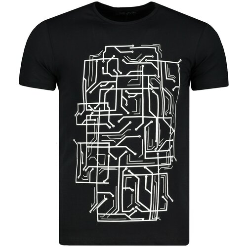 Trendyol Muška majica Grafički odštampano u crnoj boji siva Cene