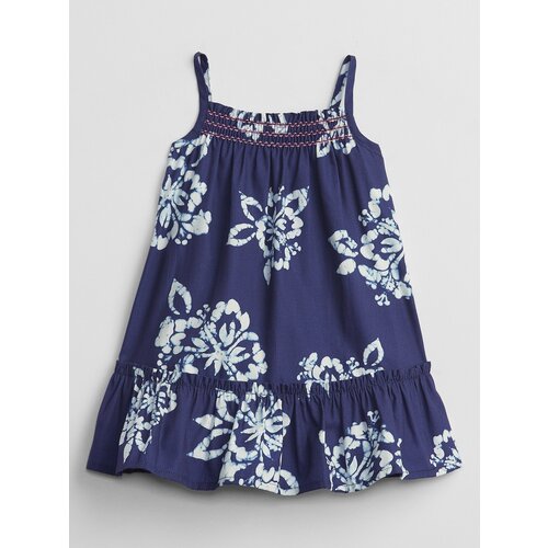 GAP Baby Dress Smocked Floral Dress - Girls Cene