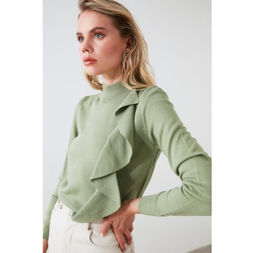 Trendyol Ženski pulover Frill detailed Slike