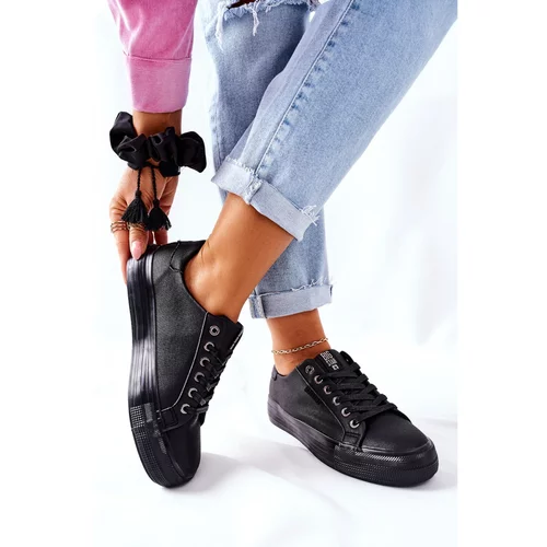 Kesi Women's Sneakers On A Platform BIG STAR II274345 Black