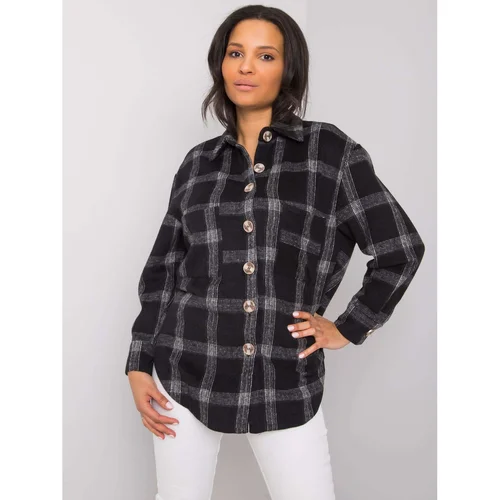 Fashion Hunters Black checked shirt