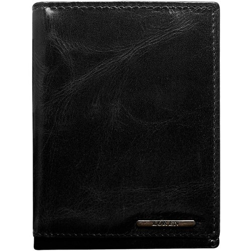 Fashion Hunters Black men&amp;#039;s wallet with RFID system Slike