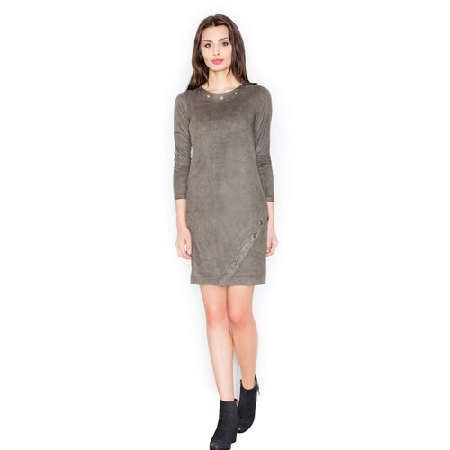 Figl Woman's Dress M455 Olive Cene