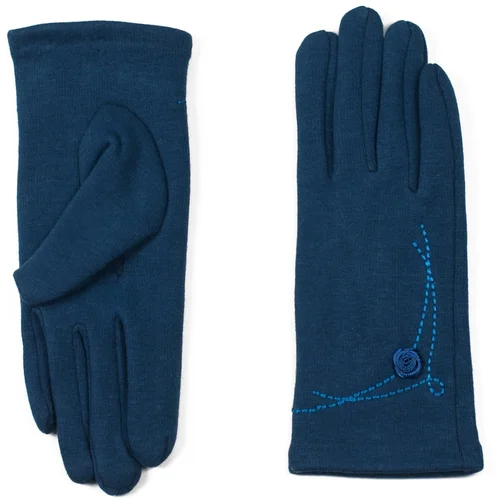 Art of Polo Unisex's Gloves Rk16565 Navy Blue