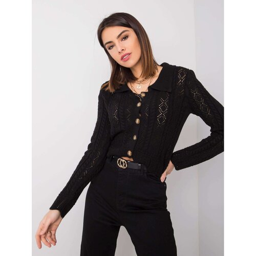 Fashion Hunters Black Sydney RUE PARIS cardigan Slike