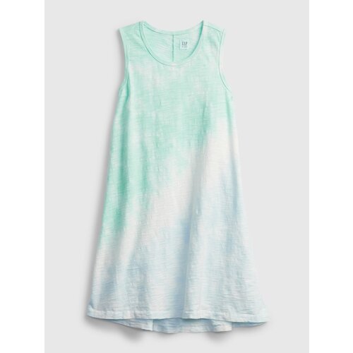 GAP Children's Dress Tie-Dye Trapeze Dress - Girls Cene