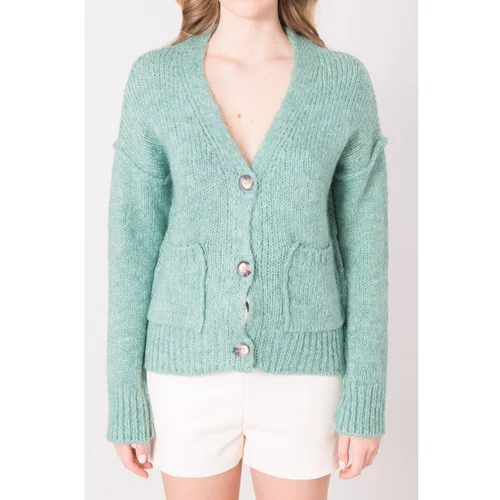 Fashionhunters BSL coin sweater with buttons