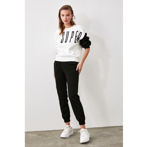 Trendyol Blue Basic Jogger Raised Knitted Sweatpants Slike