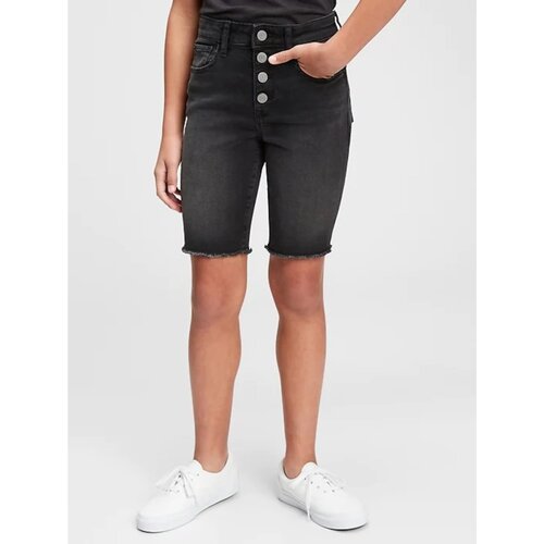 GAP Kids Denim Shorts High Rise Bermuda - Girls Cene