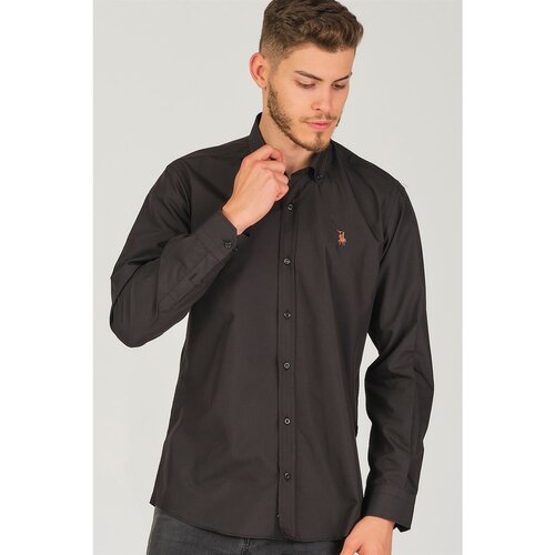 Dewberry G725 MEN&amp;#039;S SHIRT-BLACK Slike