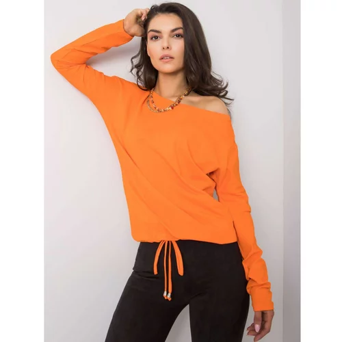 Fashion Hunters Basic orange blouse