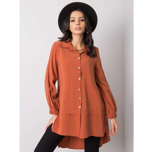 Fashion Hunters Brown tunic from Adelaide RUE PARIS