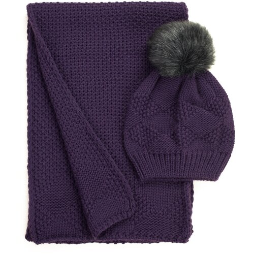 Art of Polo Woman&amp;#039;s Hat&amp;amp;Scarf cz21807 Slike