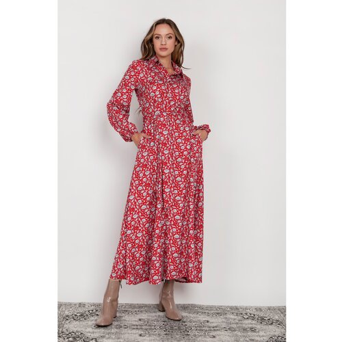 Lanti Woman&amp;#039;s Longsleeve Dress SUK204 Slike