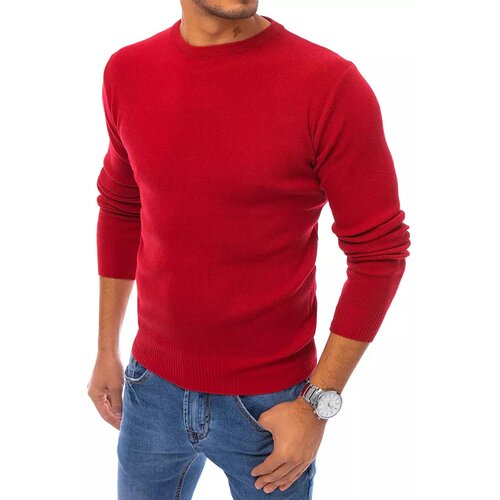DStreet Red men's sweater WX1712 Slike