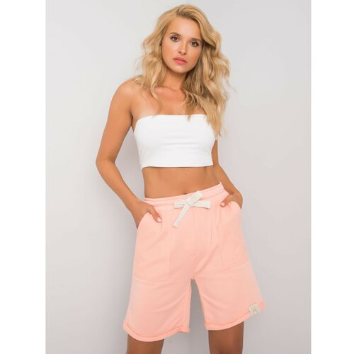 Fashion Hunters Peach cotton shorts Slike
