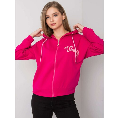 Fashion Hunters Fuchsia zip up hoodie Cene