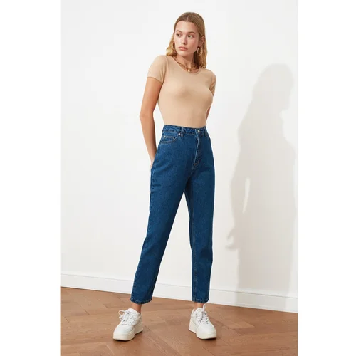 Trendyol Ženske traperice High Waist Mom