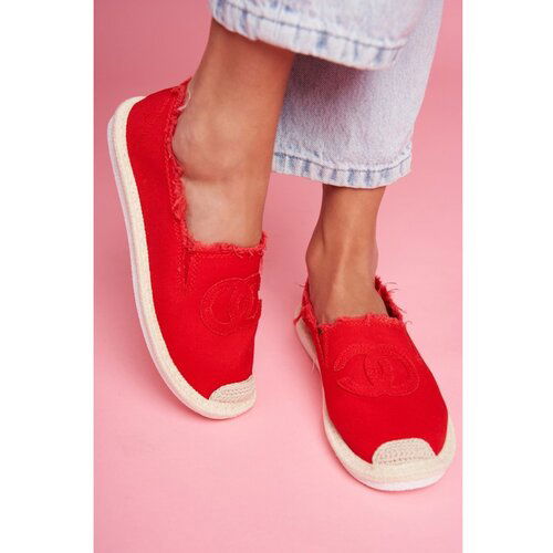 Kesi Women’s Espadrilles Red Flaure Slike