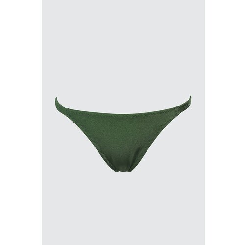 Trendyol Green Ruffle Bikini bottom bela | stopala Cene