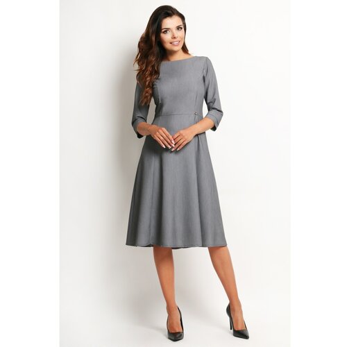 Awama Ženska haljina A112 siva smeđa Cene