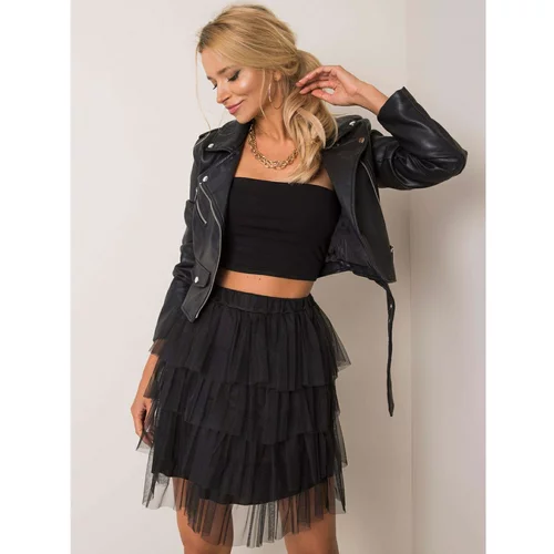 Fashion Hunters OH BELLA Black tulle skirt