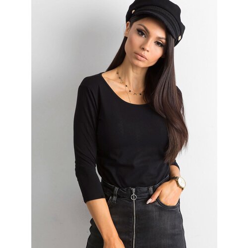 Fashion Hunters Simple women's t-shirt in beige Cene