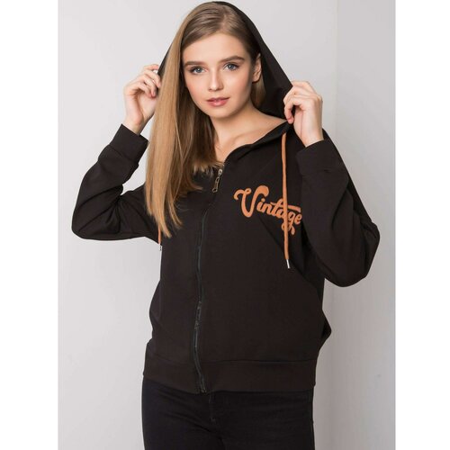 Fashion Hunters Black zip up hoodie Slike