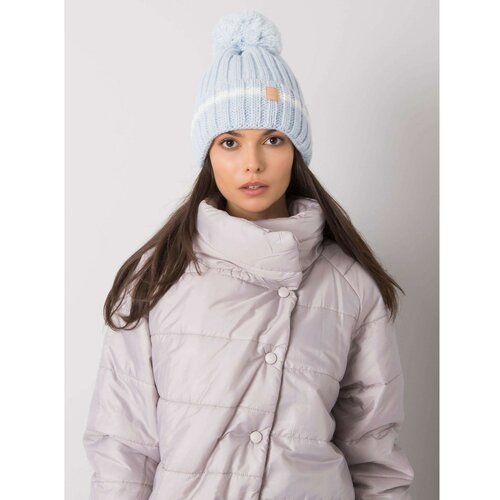 Fashion Hunters Light blue insulated hat for women Slike
