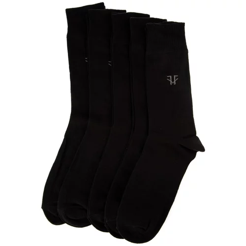 Trendyol Black Men's 5-Pack Socks